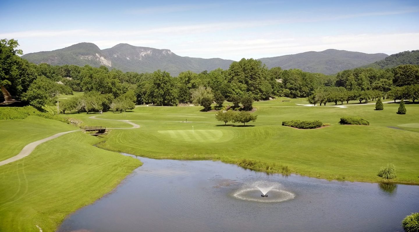 Apple Valley Golf Course Rumbling Bald Resort On Lake Lure NC